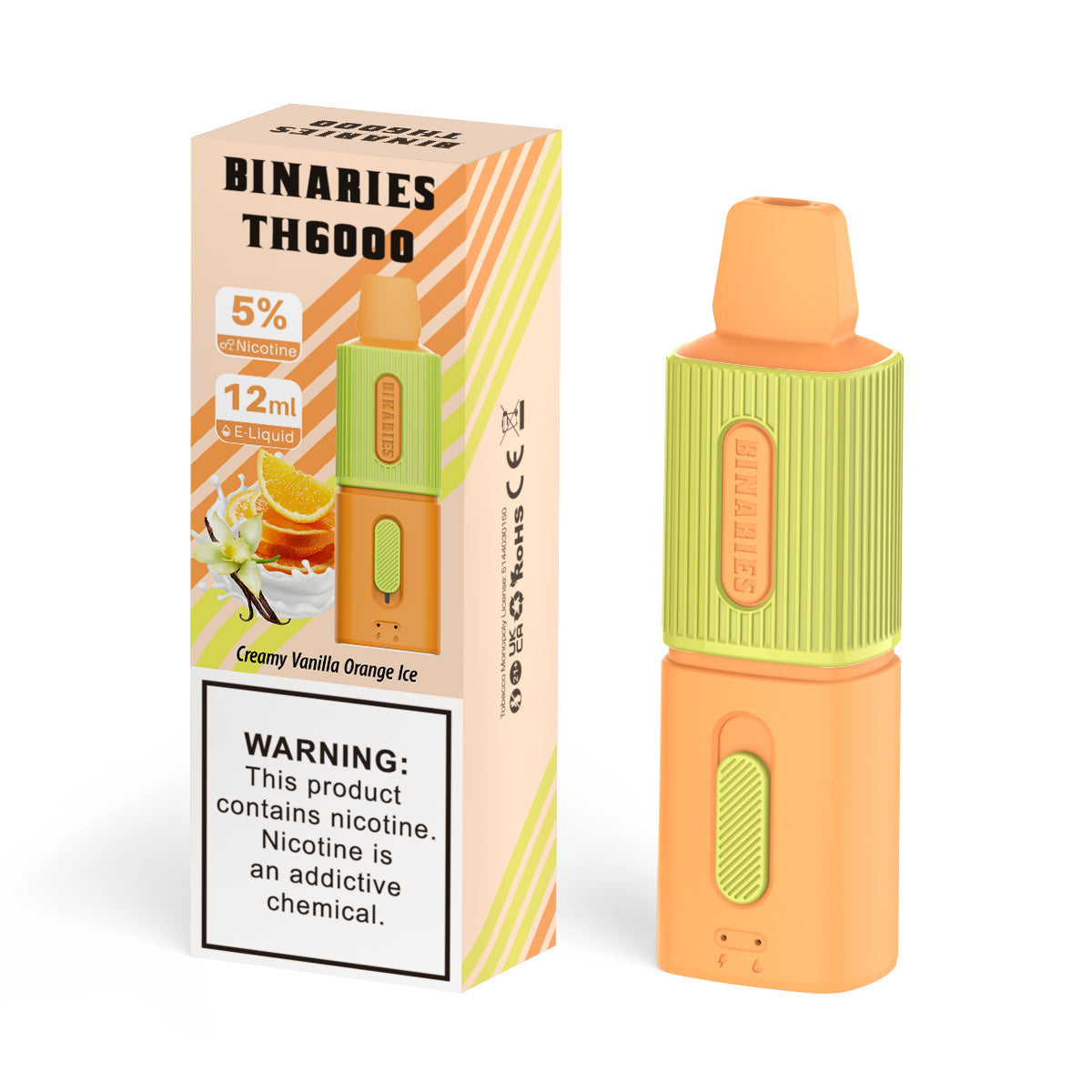 Binaries Cabin TH6000 Disposable | 6000 Puffs | 12mL | 50mg Best Sales Price - Disposables