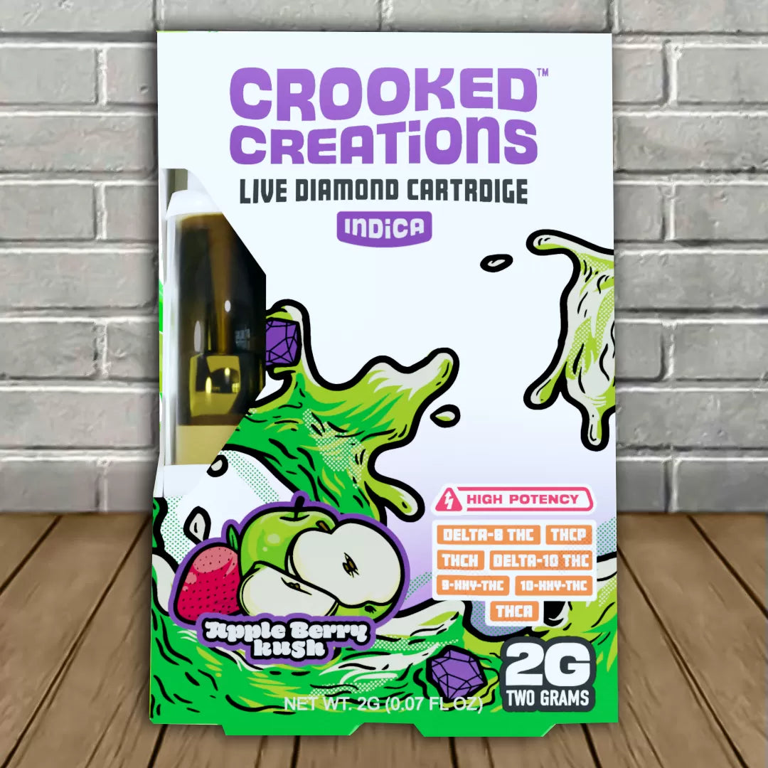 Crooked Creations Live Diamond Cartridge 2g Best Sales Price - Vape Cartridges