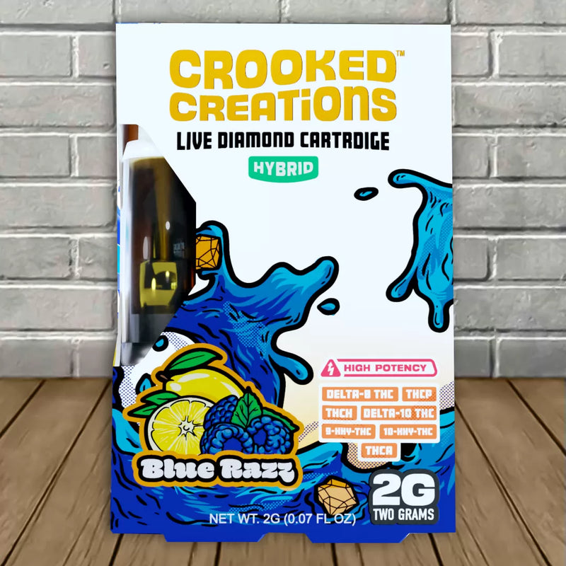 Crooked Creations Live Diamond Cartridge 2g Best Sales Price - Vape Cartridges