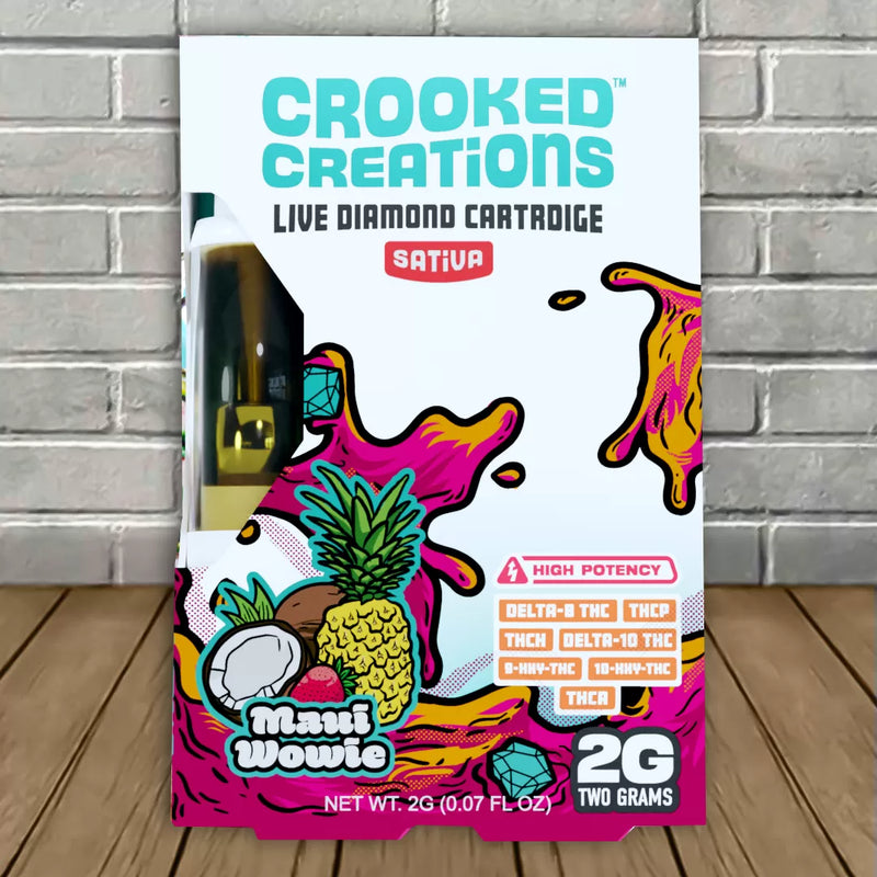 Crooked Creations Live Diamond Cartridge 2g Best Sales Price - Vape Cartridges