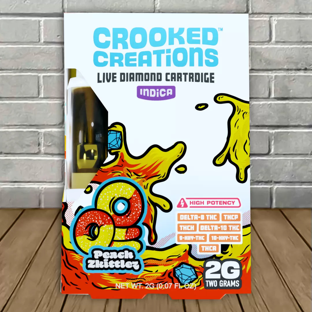 Crooked Creations Live Diamond Cartridge 2g Best Sales Price - Vape Cartridges