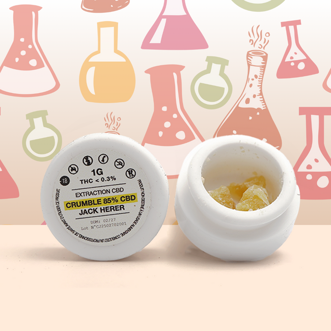 MAMA KANA CBD Crumble Jack Herer - 85% CBD 🧔🏻 Best Sales Price - CBD