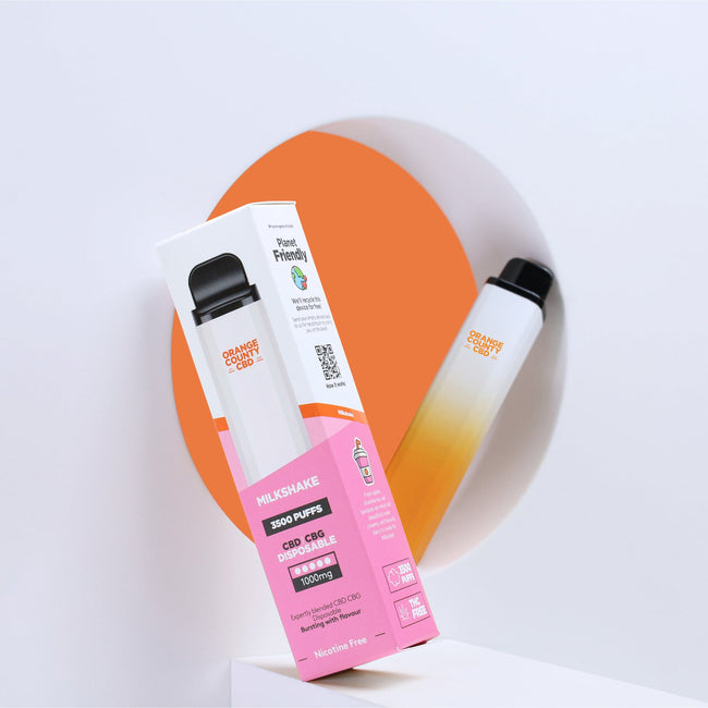 Milkshake 3500 Puff - CBD/CBG (1000mg)