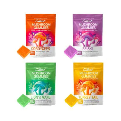 Cutleaf Mushroom CBD Gummies 8pcs