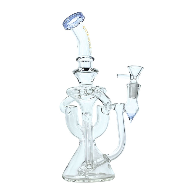 Rock Glass Cyclone Flow 10” Recycler Bong