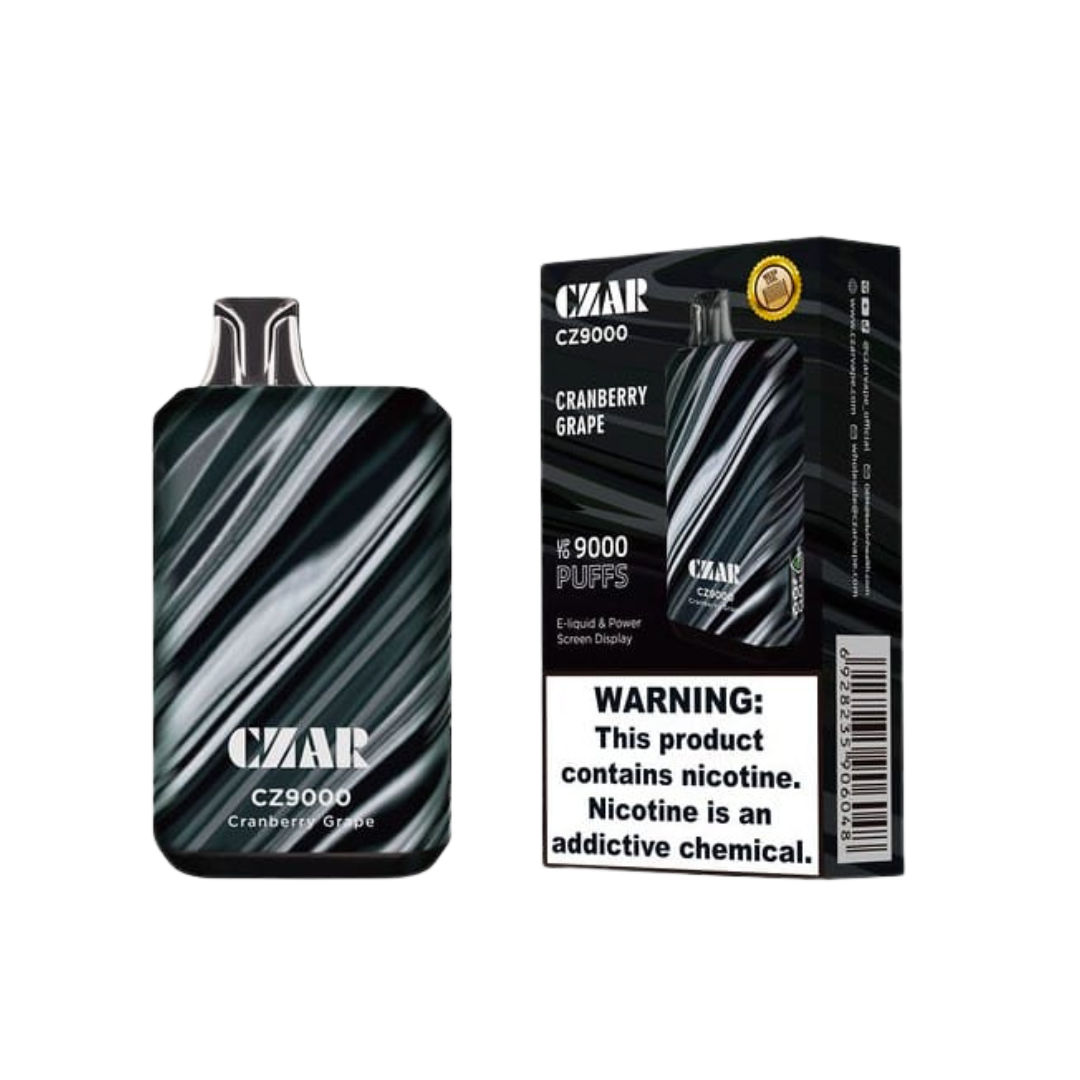 CZAR CZ9000 Vape Disposable (9,000 Puffs) Sleek Design High-Performance Best Sales Price - Disposables