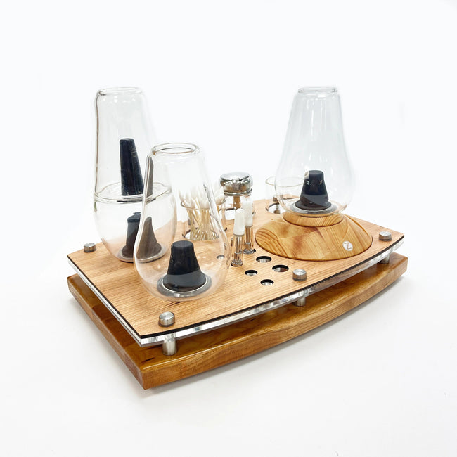 The Zenco Drinking Glass Vaporizer Organizing Tray