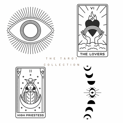 CBD temporary tattoos - The Tarot Collection Best Sales Price - Lifestyle