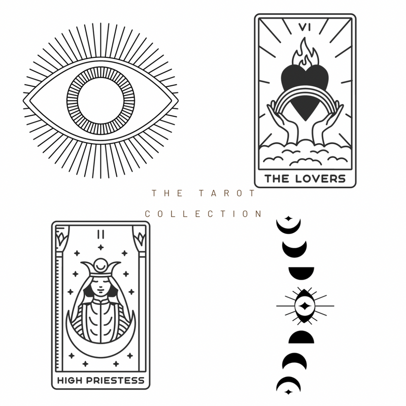 CBD temporary tattoos - The Tarot Collection Best Sales Price - Lifestyle
