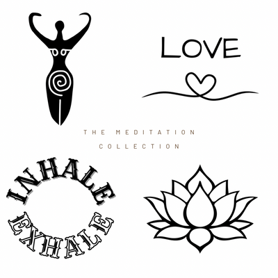 CBD temporary tattoos - The Meditation Collection Best Sales Price - Lifestyle