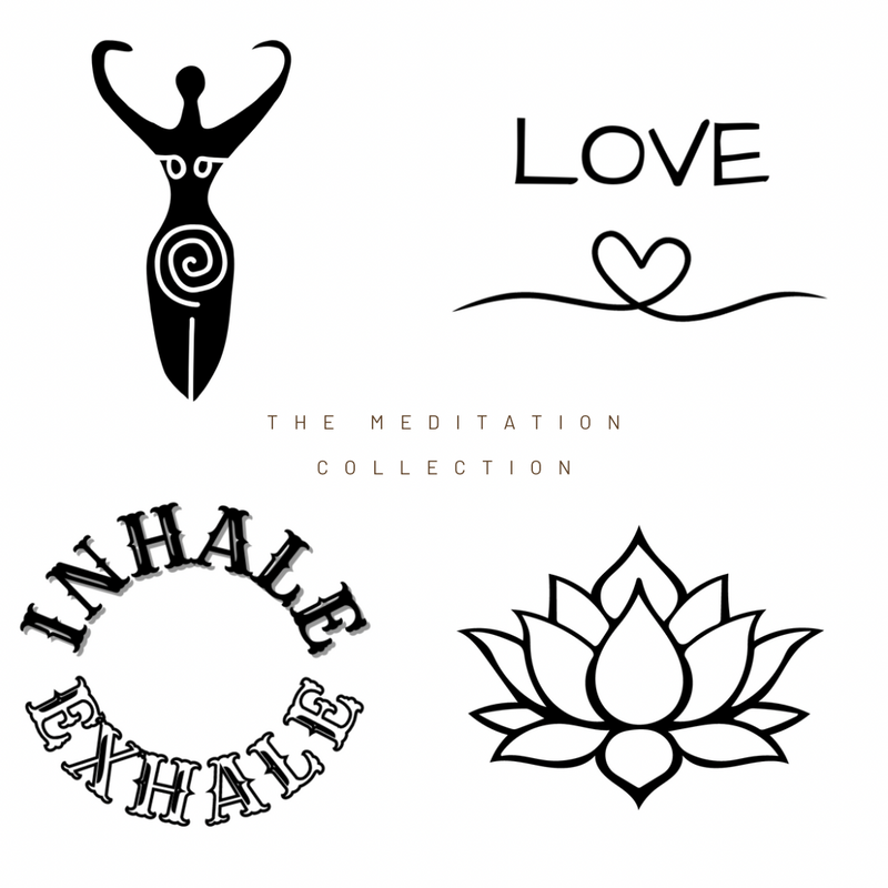 CBD temporary tattoos - The Meditation Collection Best Sales Price - Lifestyle