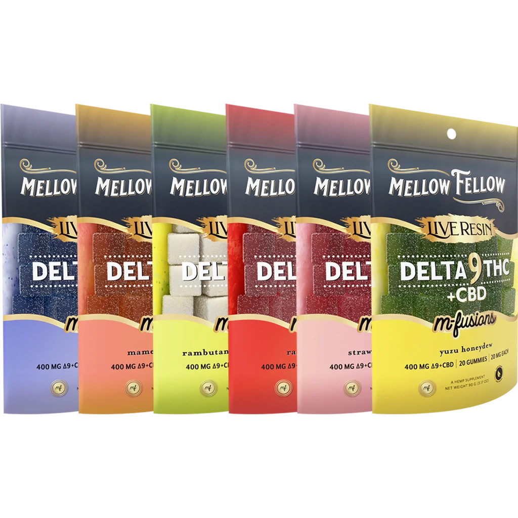 MellowFellow Delta 9 Live Resin Edibles 400mg Bundle Best Sales Price - Bundles