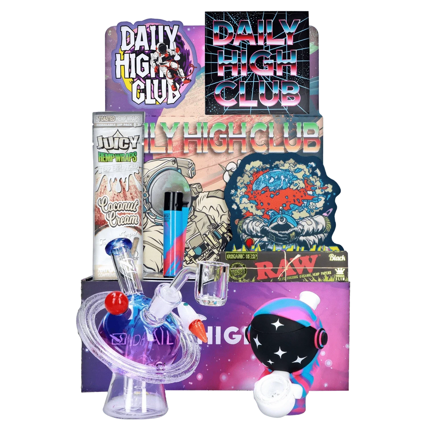 "Blast Off Box" Smoking Box by Daily High Club DHC