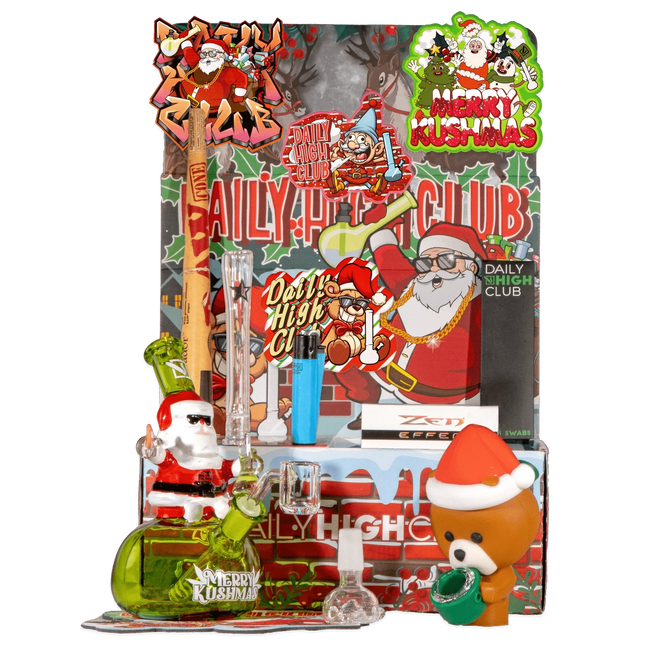 "Merry Kushmas" Smoking Box by Daily High Club DHC