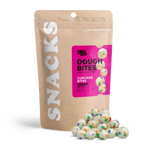 Delta 8 Cupcake Cookie Dough Bites - 10mg - Chill Plus