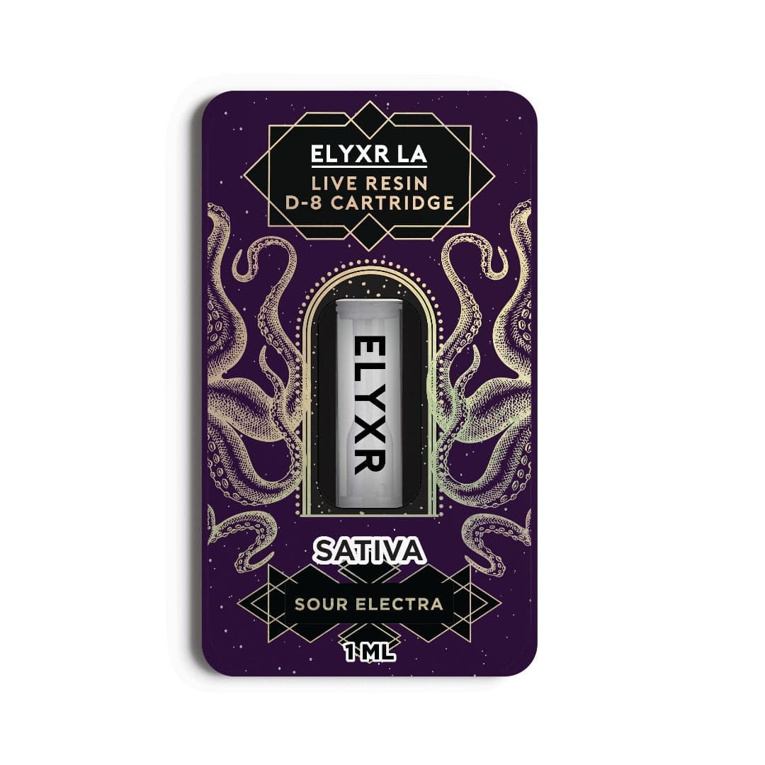 Elyxr Live Resin Delta 8 Cartridge 1 Gram (1000mg) Best Sales Price - Vape Cartridges