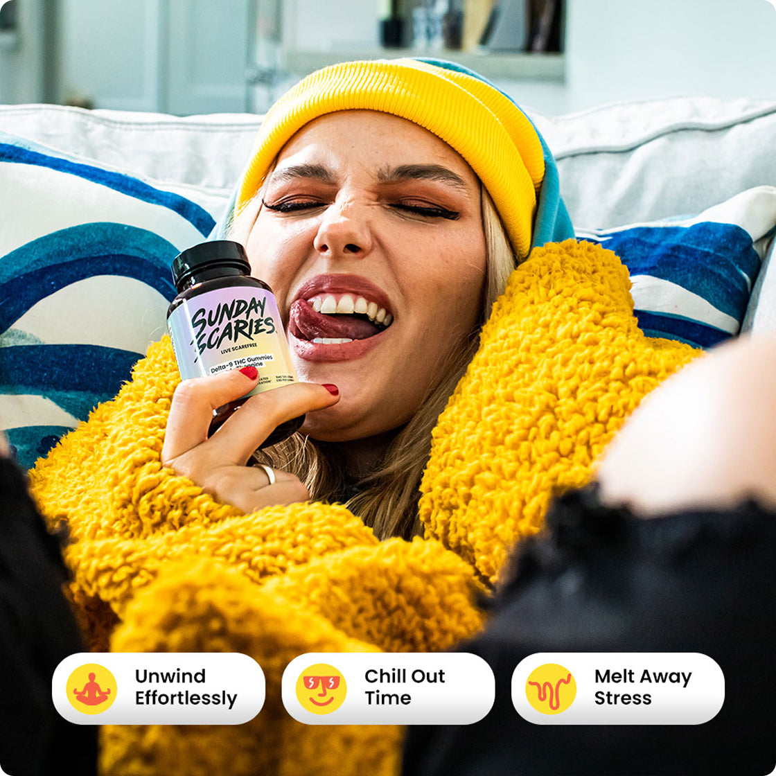 Sunday Scaries THC Gummies: 30-Day Trial