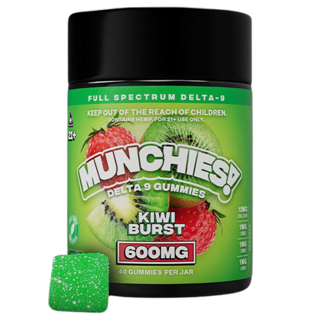 Delta Munchies D9 Gummies 600mg