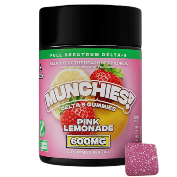 Delta Munchies D9 Gummies 600mg