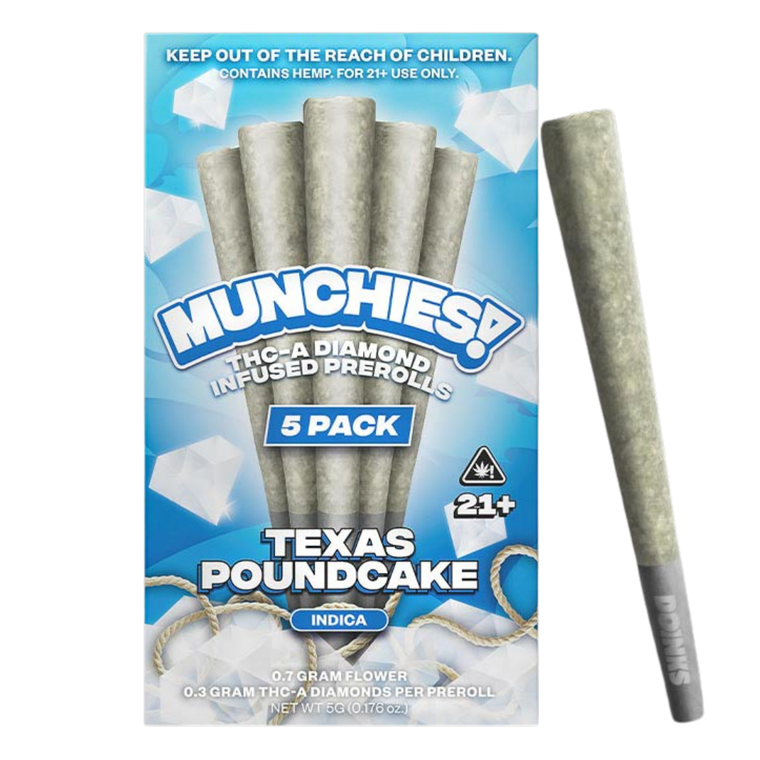 Delta Munchies THC-A Pre Rolls 5G | 5ct