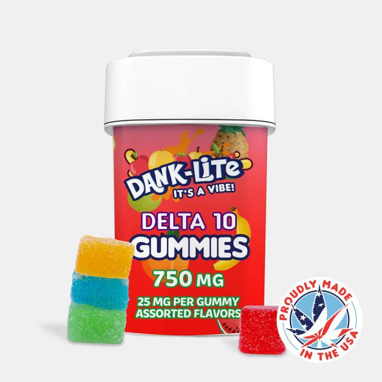 Dank Lite | Assorted Delta 10 THC Gummies - 750mg Best Sales Price - Gummies