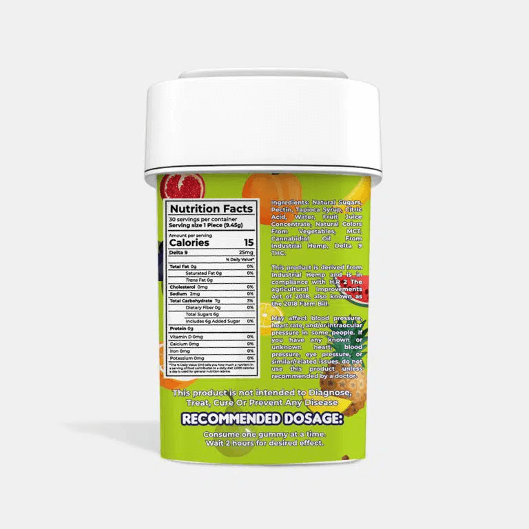 Dank Lite | Assorted Delta 9 THC Gummies - 750mg Best Sales Price - Gummies