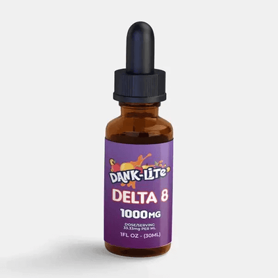 Dank Lite | Premium Delta 8 THC Tincture - 1000mg Best Sales Price - Tincture Oil