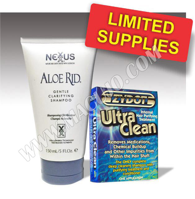 Aloe Rid (Original Formula – Very Rare) & Zydot Ultra Clean Hair Shampoo Best Sales Price - Smoke Odor Eliminators