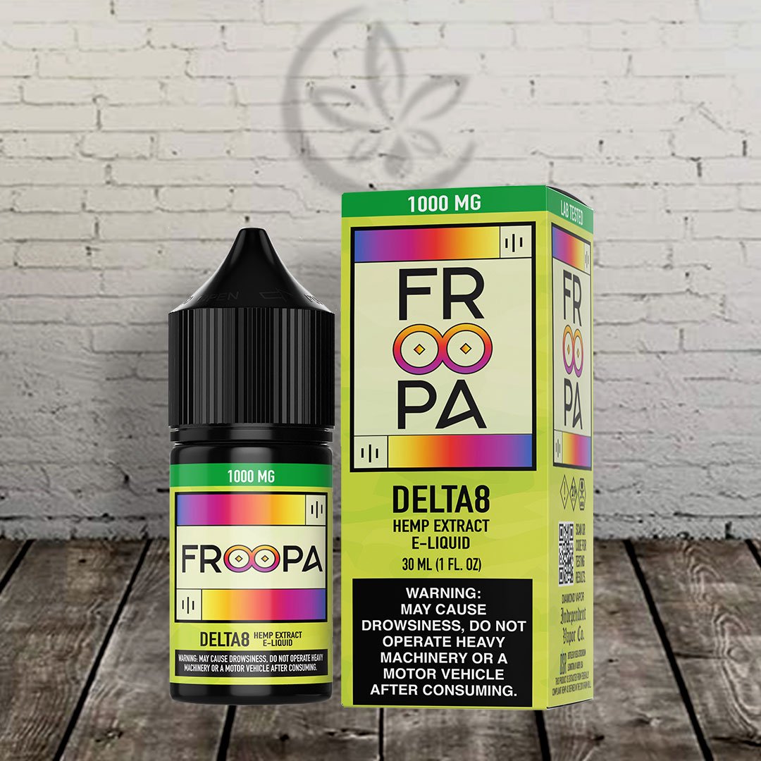 Froopa Delta-8 THC Hemp Extract E-Liquid 1000mg