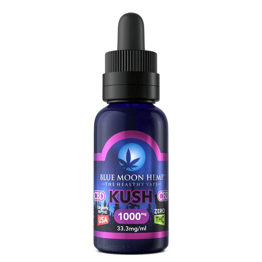 Blue Moon Hemp - Kush - CBD Vape - 30ml Best Sales Price - eJuice