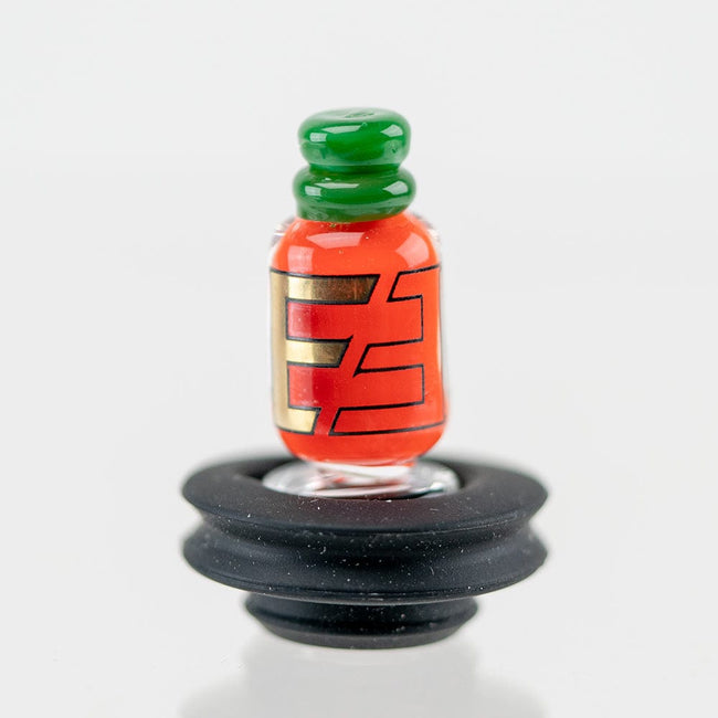 Empire Glassworks Sriracha Bottle Puffco Peak Pro Carb Cap