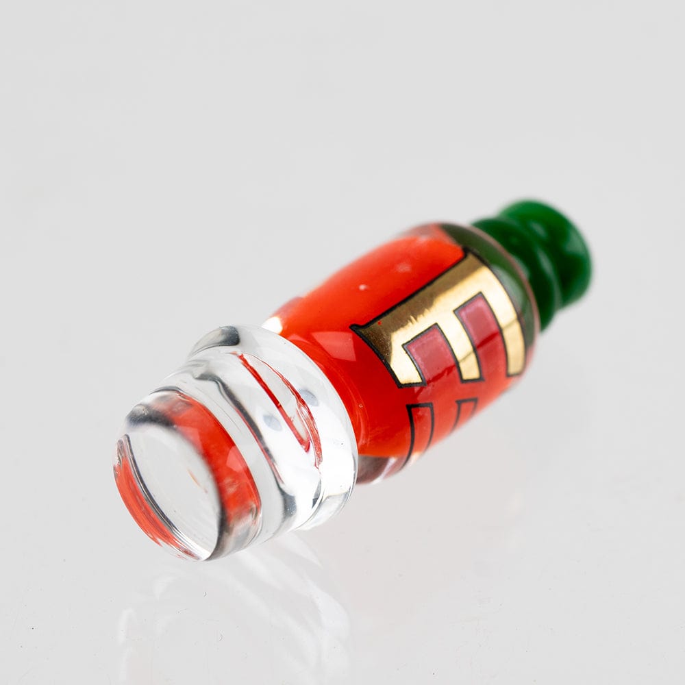 Empire Glassworks Sriracha Bottle Puffco Peak Pro Carb Cap