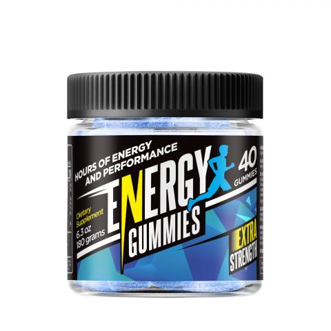 Energy Gummies - Energy Boost Supplement - 40 Count Best Sales Price - Gummies