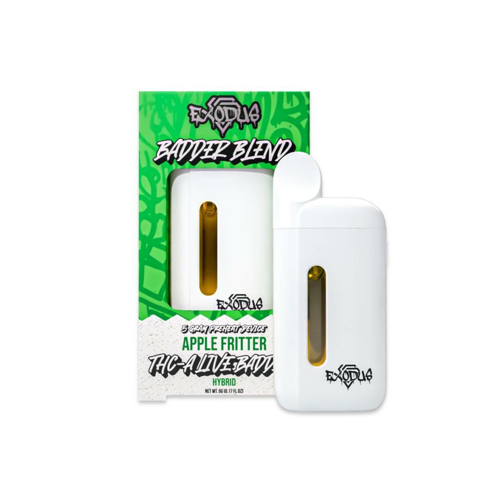 THC-a Vape Exodus Badder Blend Disposable Vape 5g - The Big Vape Theory Australia Big High Vape THC-a Vape Exodus Badder Blend Disposable Vape 5g - The Big Vape Theory Australia Big High Vape