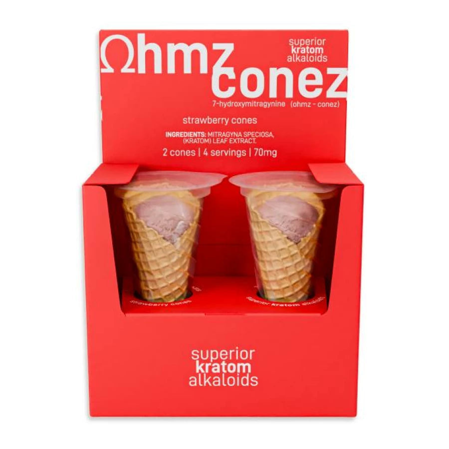 Ohmz Conez 7-Hydroxy Edible Cones 2pc