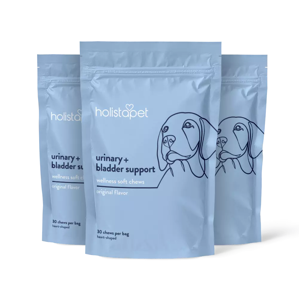 Holistapet Urinary + Bladder Support Soft Chews for Dogs