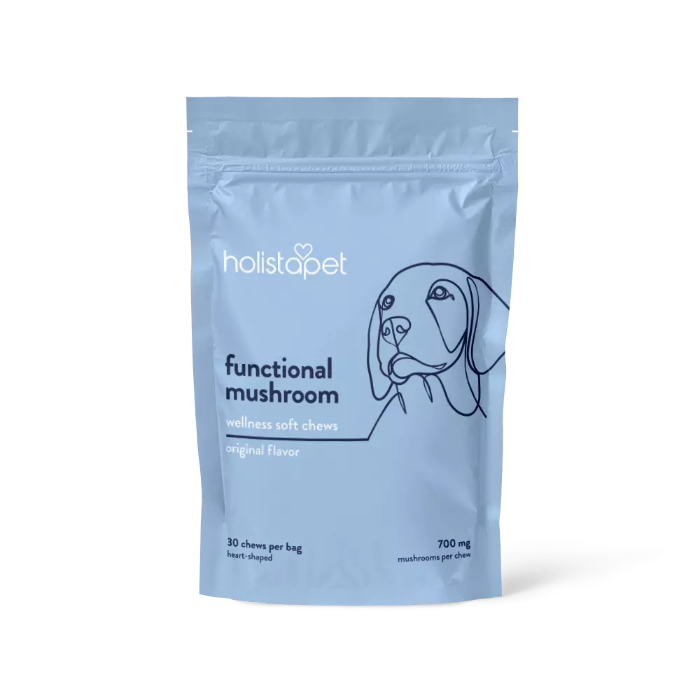 Holistapet Functional Mushroom Soft Chews For Dogs