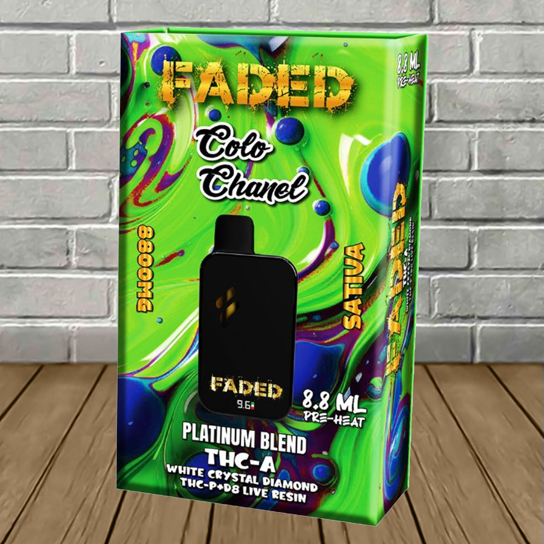 Faded Platinum Blend THCa Disposable 8.8ml