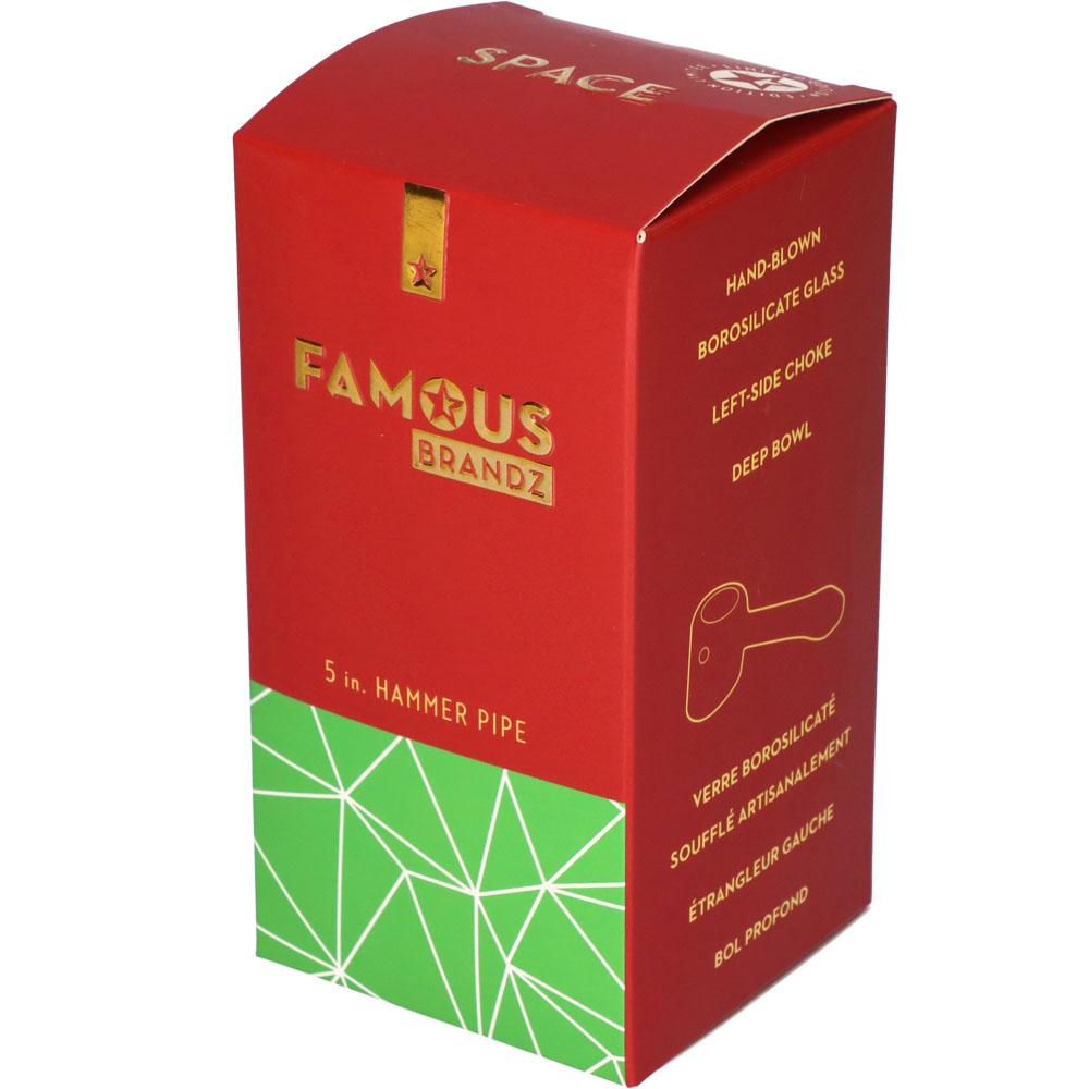 Famous Brandz Space 5" Hammer Pipe