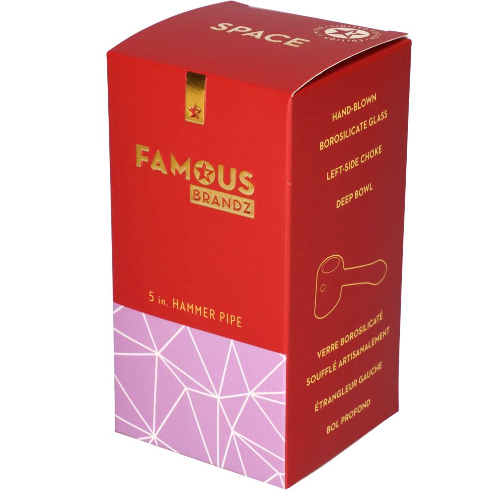 Famous Brandz Space 5" Hammer Pipe