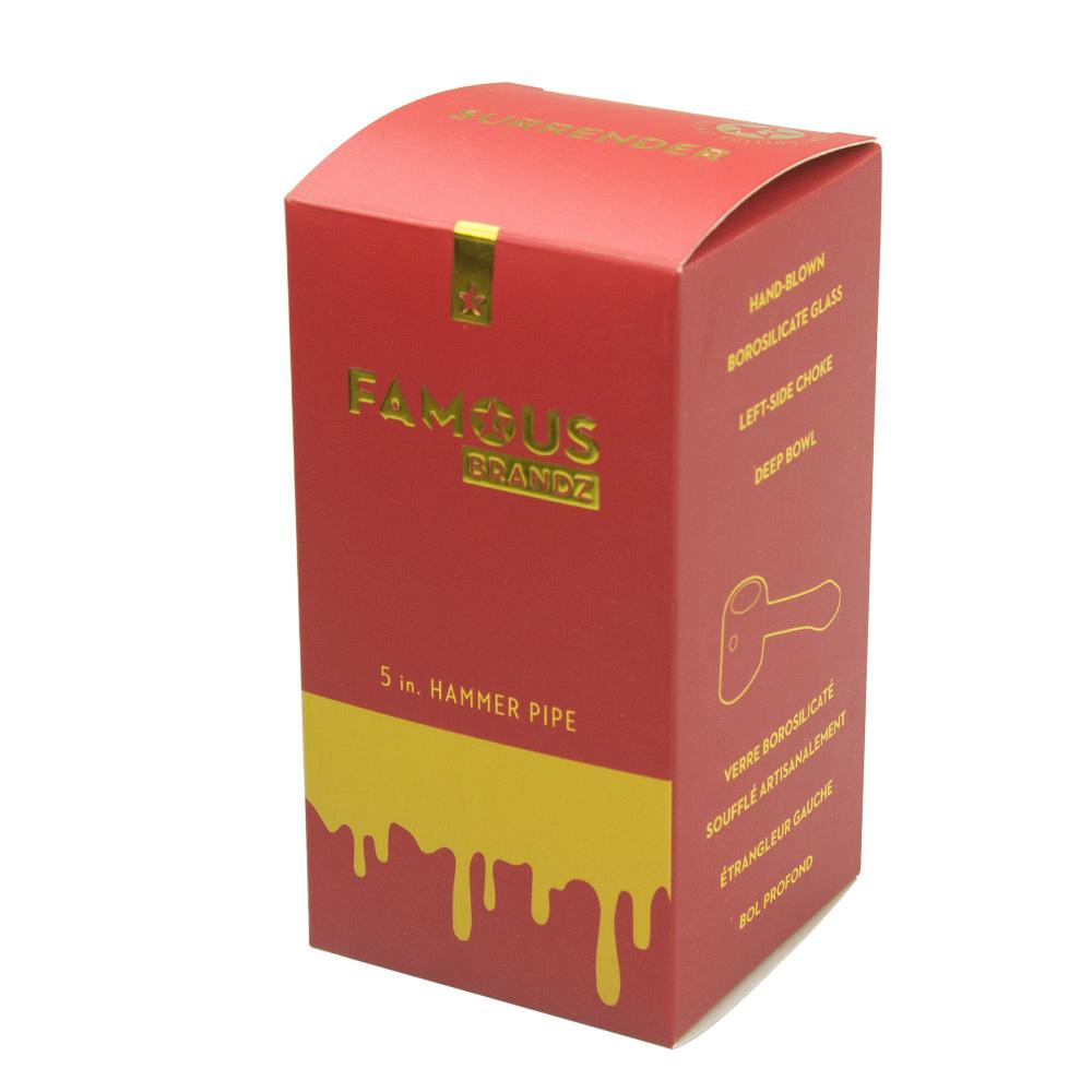 Famous Brandz Surrender 5" Hammer Pipe