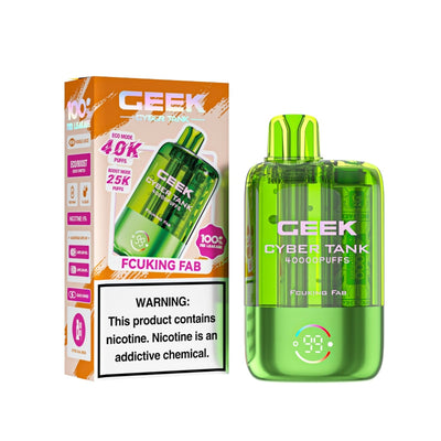 Ceek Cyber Visible Tank 40K Disposable Vape 1100mAh 5% (40000 Puffs) Best Sales Price - Disposables