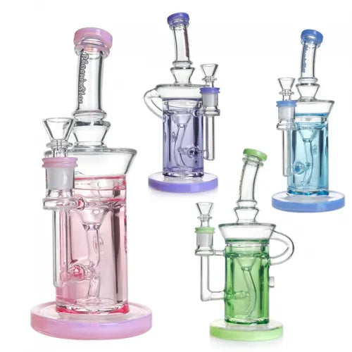 Phoenix Star 14 Inches Glycerin Perc Bong Best Sales Price - Bongs