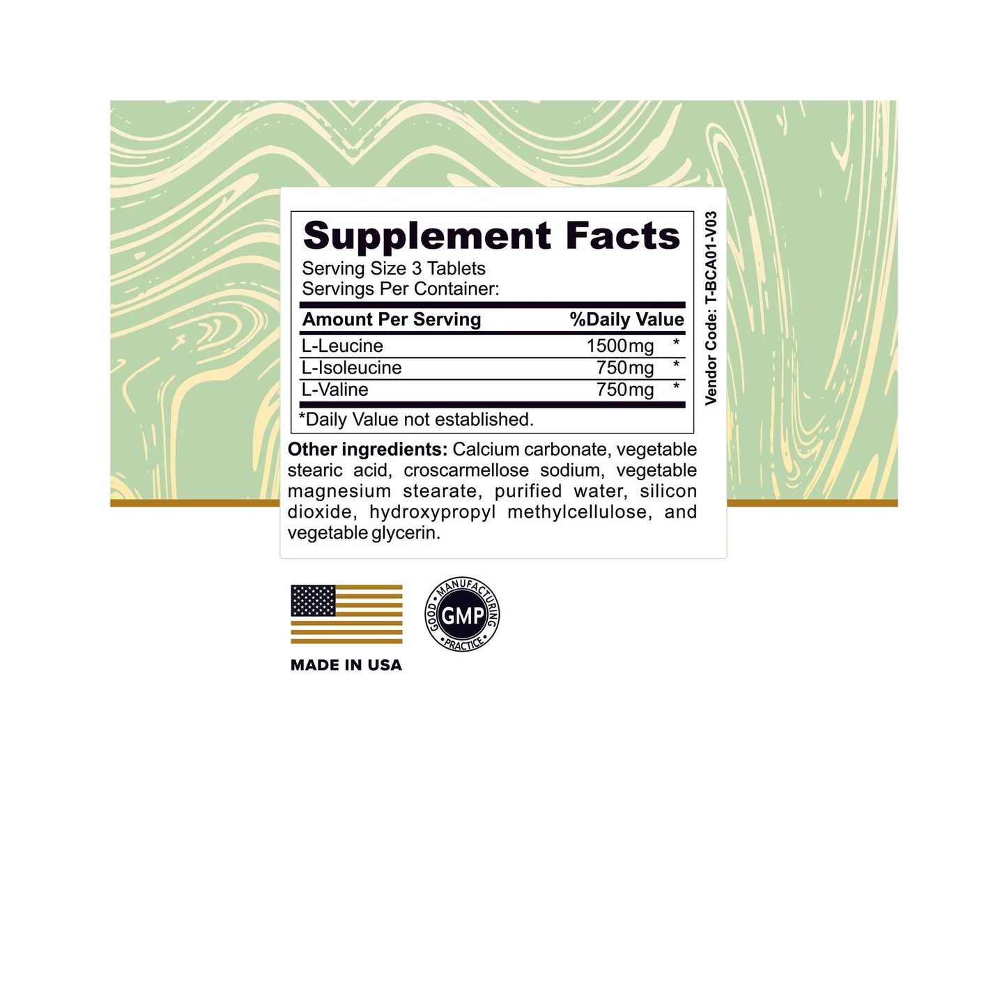 Premium Jane BCAA Tablets