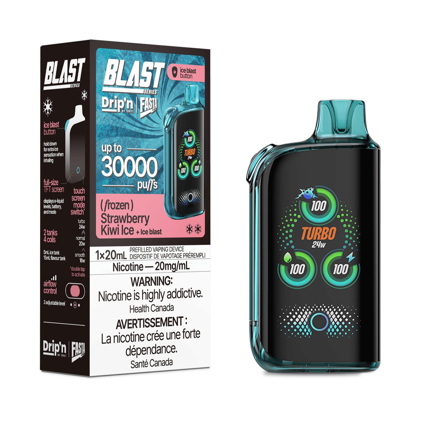 Drip'n × Fasta Blast 30K Puffs Disposable
