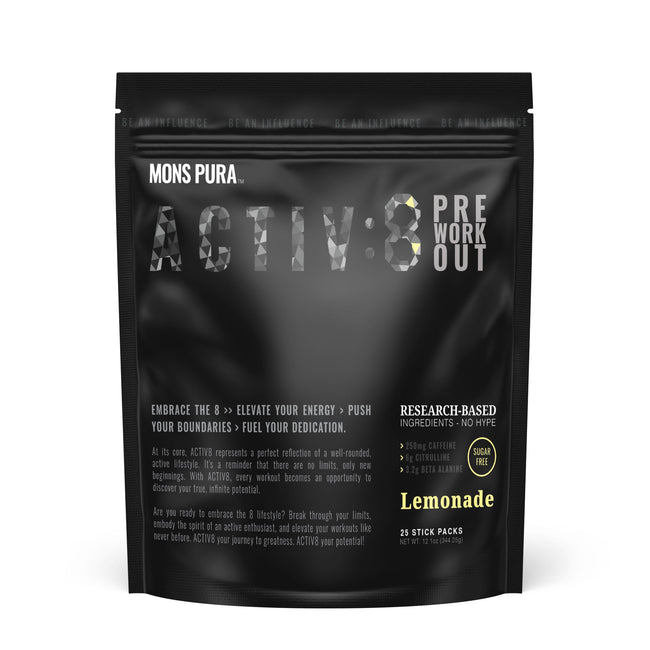 Mons Pura Activ8 Pre-Workout Best Sales Price - CBD