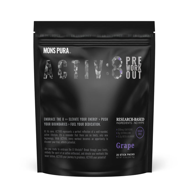 Mons Pura Activ8 Pre-Workout Best Sales Price - CBD