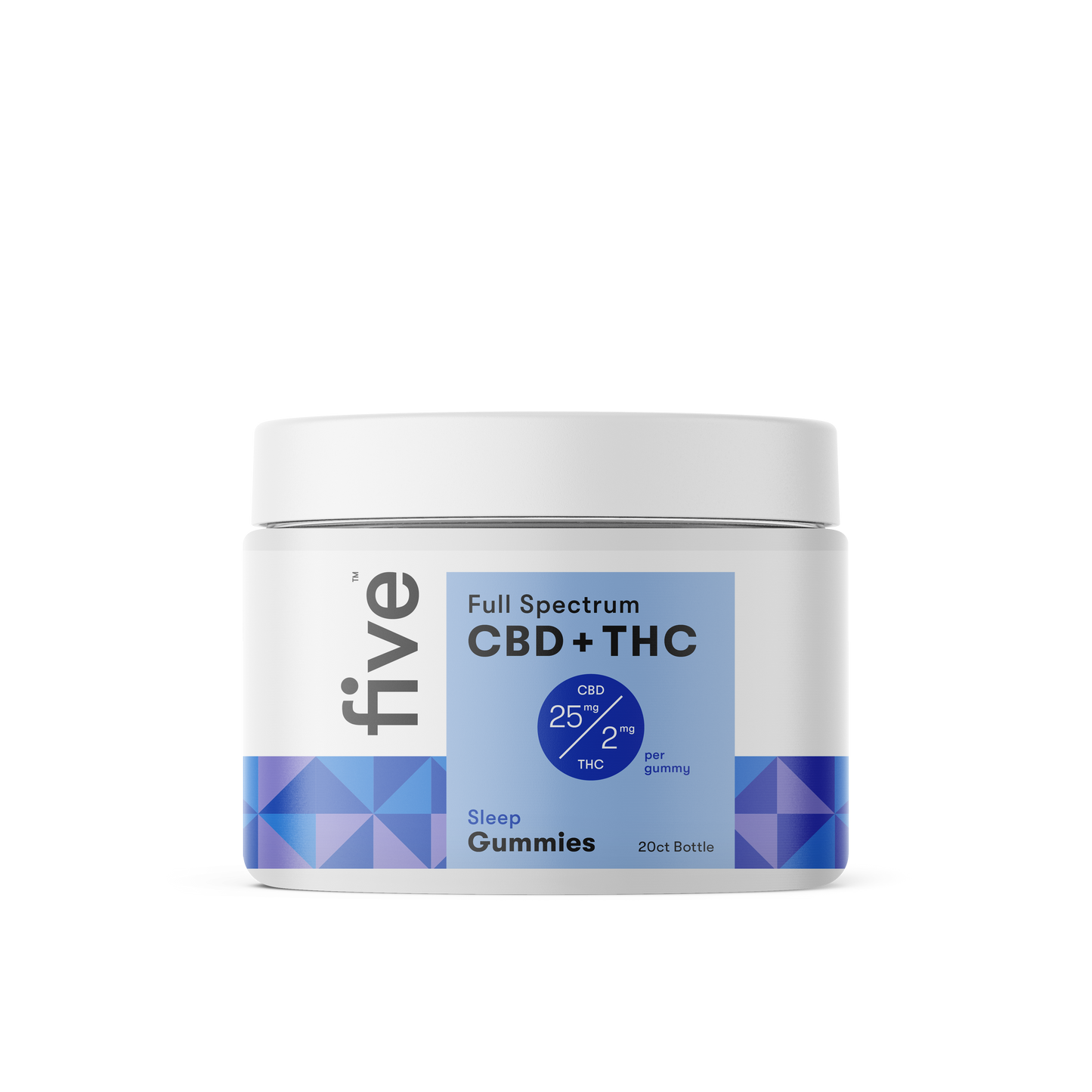 Five CBD Full Spectrum CBD + THC Gummies [Free]