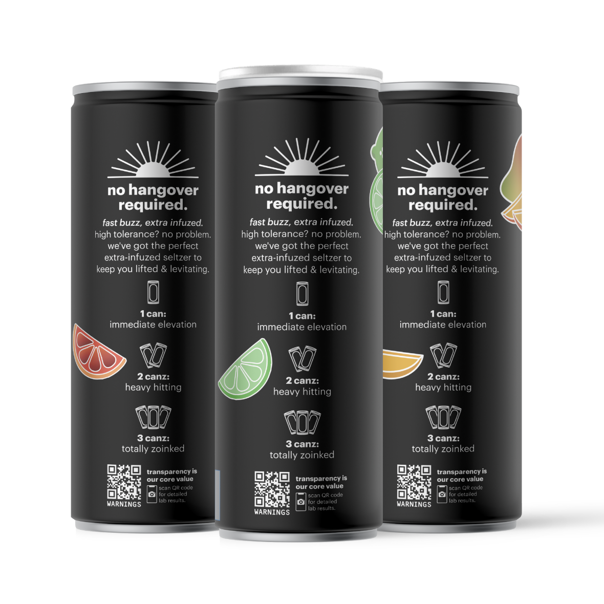 Five CBD fast-acting 10mg thc seltzers | variety pack Best Sales Price - Seltzers