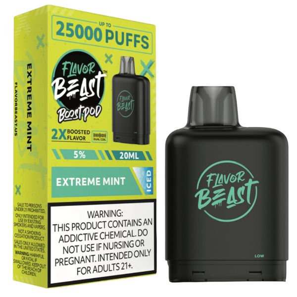 Flavor Beast Boost Pods 25,000 Puffs